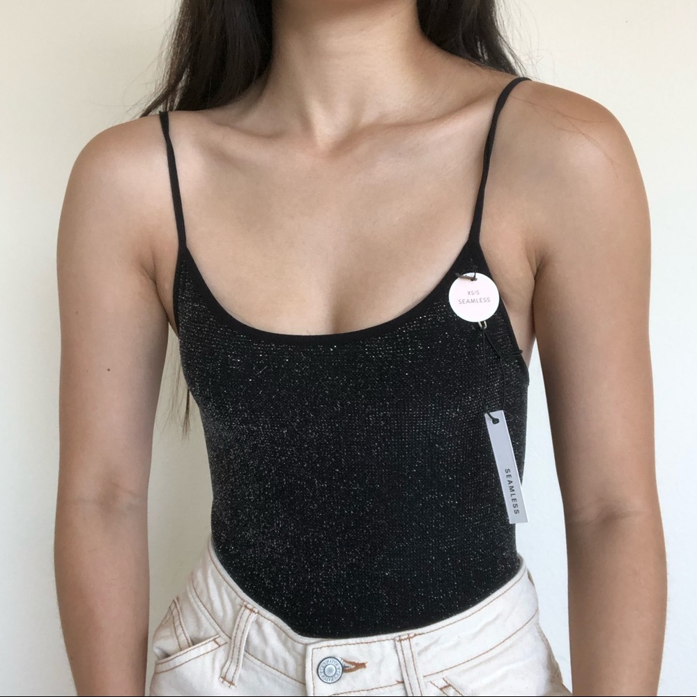Forever 21 Sparkly Bodysuit